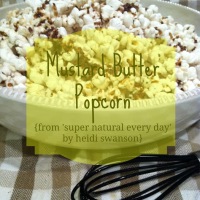 recipe review: Mustard Butter Popcorn by Heidi Swanson