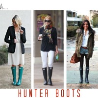 outfit inspiration: Hunter Boots